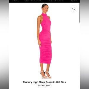 Superdown high neck dress!